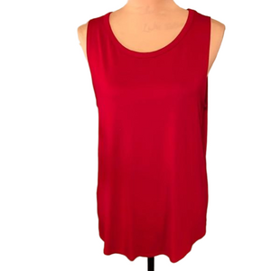 EttelLut red sleeveless tunic size medium